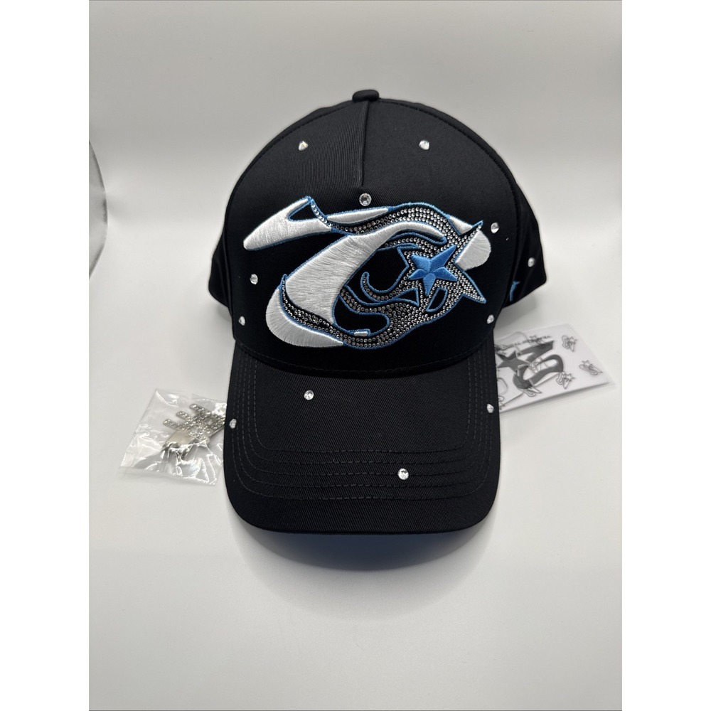 Years Of 31 Black Gemstone Hat #813